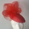 BER - CORAL RED FASCINATOR - Image 3