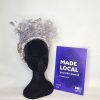GERTY - SILVER SEQUINED HAIRBAND FASCINATOR - Image 2