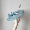 HIMARA - PALE BLUE BRIM FASCINATOR - Image 2
