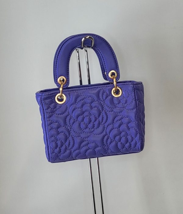 ALANI - PURPLE BOX CLUTCH BAG