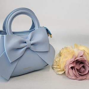KAIA - BABY BLUE BOX CLUTCH BAG