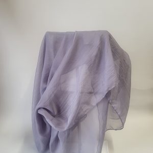 DARK GREY CHIFFON PASHMINA WRAP SHAWL