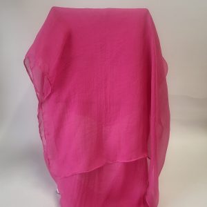 HOT PINK CHIFFON PASHMINA WRAP SHAWL