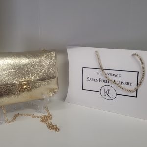 TOKYO - METALIC GOLD SOFT CLUTCH BAG