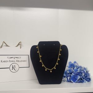 TESS - RUSTIC GOLD NECKLACE